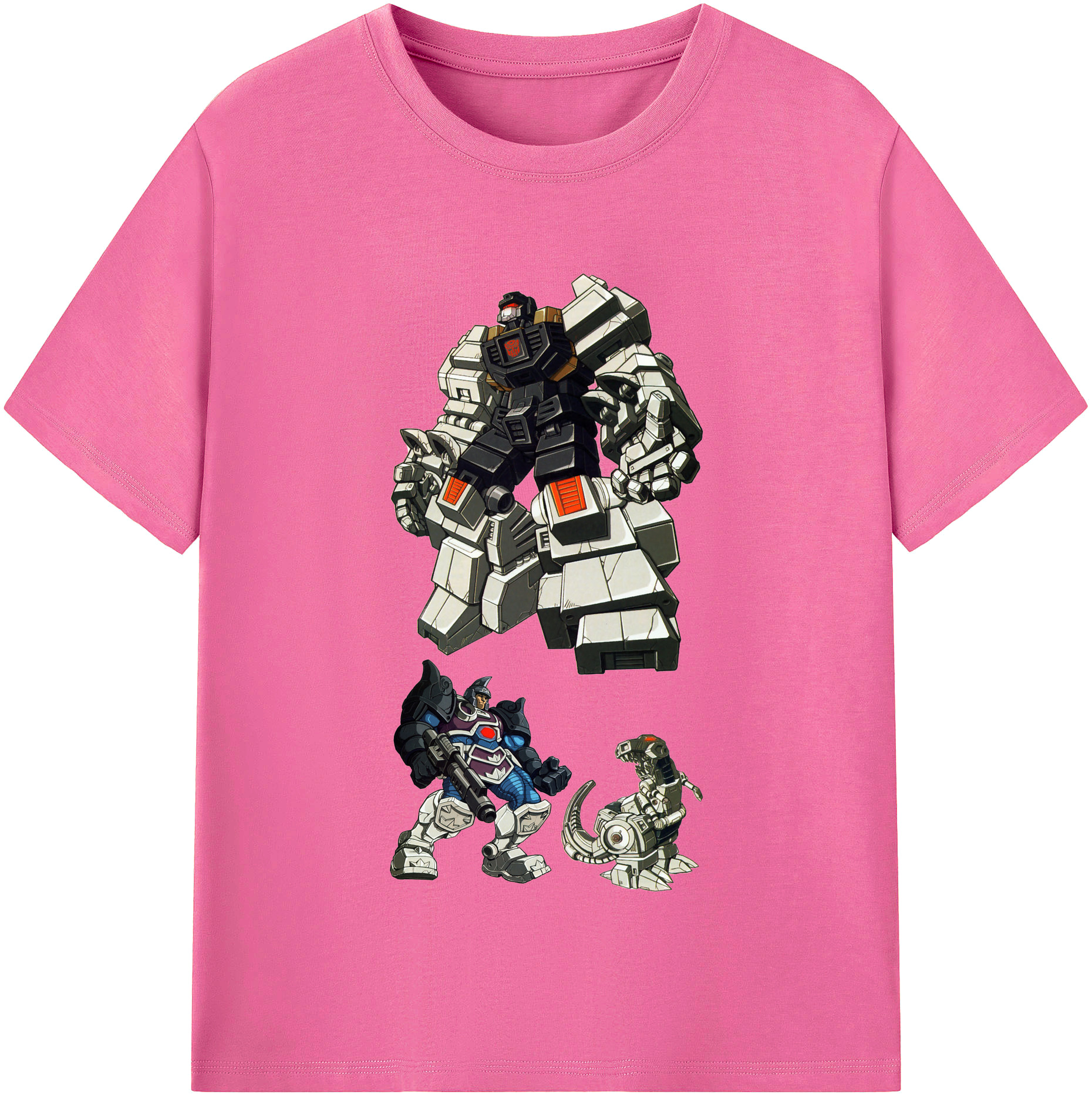 （画像用）  レディースカジュアルプリントTシャツ（綿100％）
